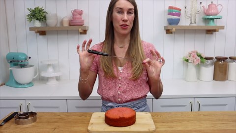 How to Make a CHECKERBOARD CAKE