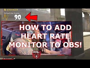 How to Add a Heart Rate Monitor to OBS