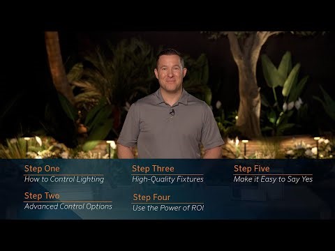 FX Luminaire: Upsell Options of a Landscape Lighting System