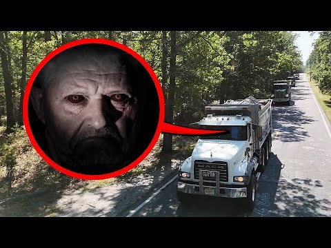 If you see these PHANTOM TRUCKS driving in a row on CLINTON ROAD, drop everything and RUN!