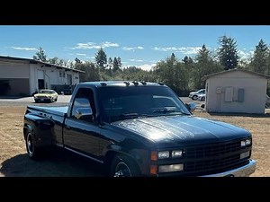 Test Driving a 1988 Chevy C3500 Dually 454 that chops like crazy #truck