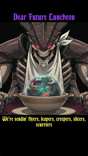 Dear Future Luncheon (clip) - a Warhammer 40k Tyranids song (Meghan Trainor cover) #shorts