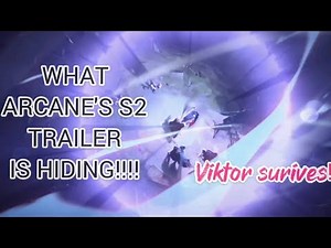 Viktor is alive! And more Hidden Details | Frame By Frame breakdown of Arcane S2 Trailer