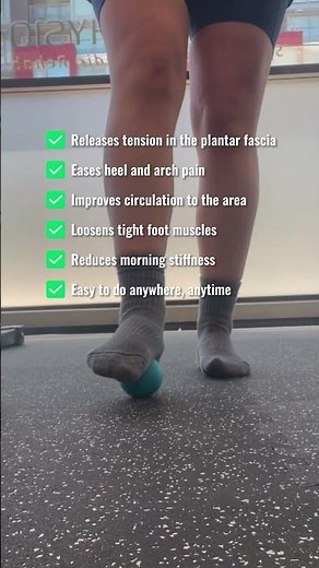 Plantar Fasciitis Relief: Try This Simple Ball Massage