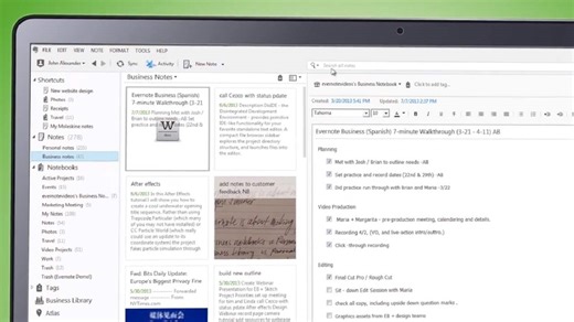 Nieuwe versie Evernote voor Windows introduceert zoekfunctie