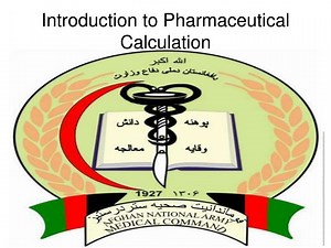 Introduction to Pharmaceutical Calculation - SlideServe