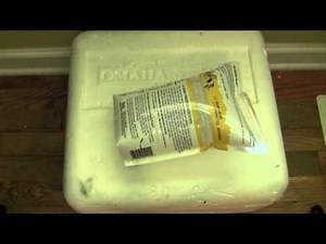 Dry Ice experiment exploding bag