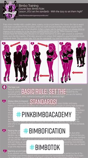 Guía sobre las Reglas de Bimbo en Pink Bimbo Academy