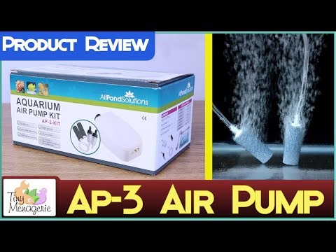 Ap-3 All Pond Solutions Air Pump Kit Review - Perfect Air Pump for Medium Aquariums