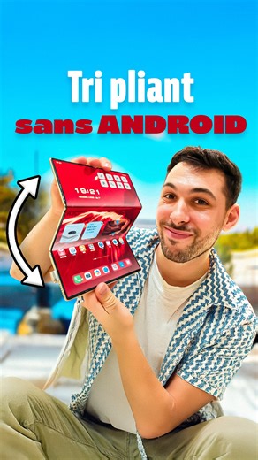 Le premier téléphone TRI-PLIANT… sans Android ! #tripliant #huawei #android #frandroid #tech | Frandroid