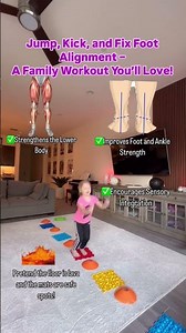 This obstacle course makes exercise fun and functional, supporting healthy foot and leg development