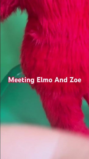 Me Meeting Elmo And Zoe At Sesame Place 8/2/26