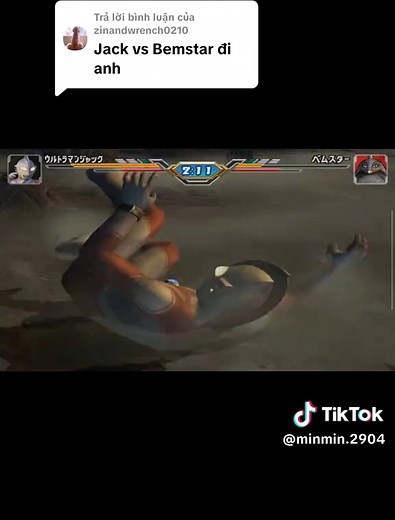 Ultraman Jack Battle Against Bemstar in FE3