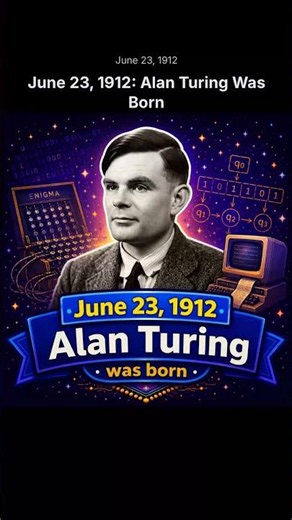 Alan Turing: The Birth of Modern Computing (June 23, 1912)