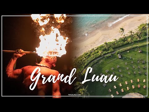 Grand Wailea Luau Review - 'Aha'aina Luau