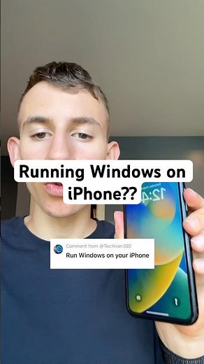 Running Windows on iPhone?? #windows #techfacts #techtok