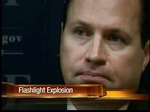 ATF sends flashlight rigged to explode to CA for analysis