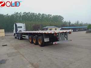 [Hot Item] Cimc Container Chassis Trailer for 40FT 20FT Container Logistics Transport