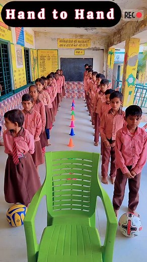 Ball Pass Fun Activity #viral #reels #fun #games #trending | Udit Gupta