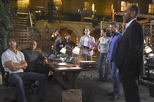 NCIS : Los Angeles : Photo Daniela Ruah, Chris O'Donnell, Barrett Foa, Renee Felice Smith, Miguel Ferrer