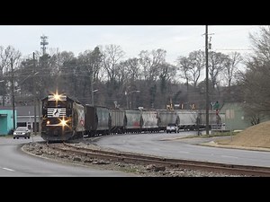 Norfolk Southern Train Street Running in Rome, Ga