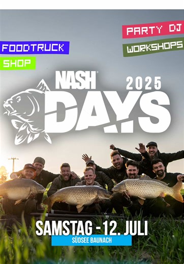 Nash Days Germany 2025 – Ein Wochenende für Karpfenangler