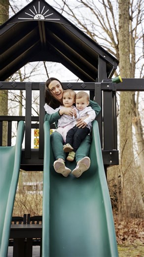 King Swings - Swing Sets & Playgrounds on Instagram: "Check out this Black Vinyl Sea King Swing Set (With green accessories!) 💚🖤 From our truck to your backyard! 🚚🎉 Watch as our expert crew brings your dream swing set to life with white glove delivery and top-notch installation. ➡️On delivery day, you will receive a text or email with a trackable link to allow you to watch the crew’s progress throughout the day. ➡️Once onsite, the install lead meets with you to confirm placement, and then th