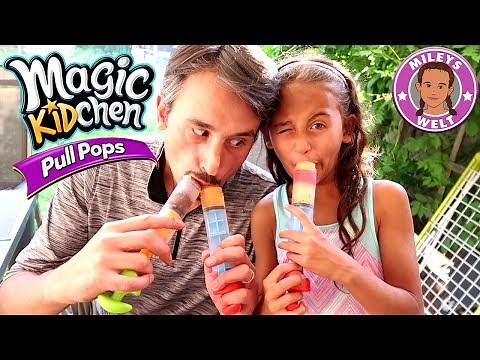 EASY DIY EIS AM STIEL SORTEN | Magic Freeze Pull Pops | MILEYS WELT