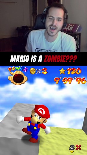 Glitch Turns Mario Into Zombie #SM64 #Mario #Mario64 #N64 #Glitch #Glitches #Speedrun #Speedrunner #Speedruns #Speedrunning #SuperMario64