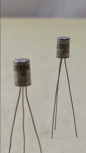 Germanium Transistor Pinout for B324 & D352