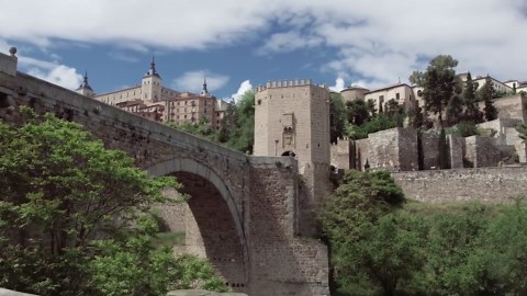Toledo's Medieval Majesty: Explore from the Skies