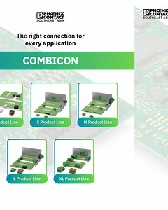 COMBICON PCB Connectors – The Right Fit for Every Application! From...