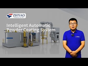 ZHYAO Powder coating line | Intelligent automatic powder coating system