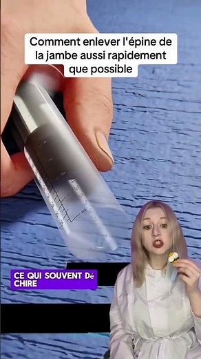 Comment enlever l'épine de la jambe aussi rapidement que possible