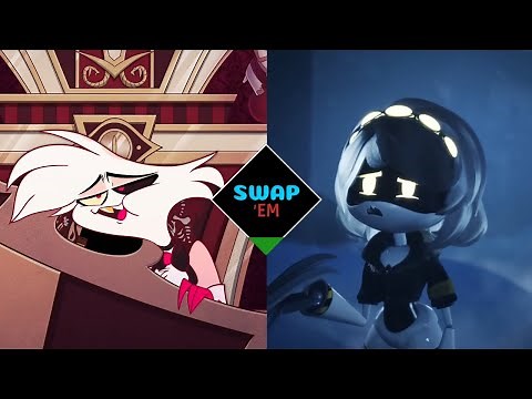 ANGEL DUST & V VOICE SWAP | Hazbin Hotel/Murder Drones