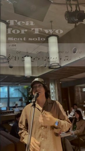 Tea for Two | Jazz Scat Solo + Transcription