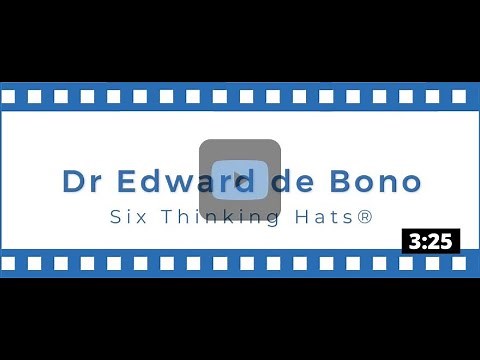 Dr Edward de Bono Introduces Six Thinking Hats®