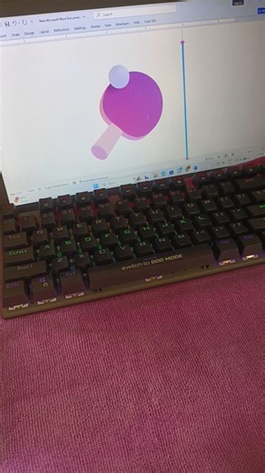 Table Tennis Emoji 🏓 in MS Word | Alt X Code 1F3D3