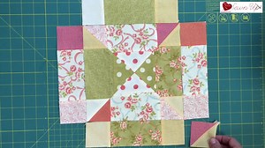 34K views · 2.5K reactions | There are lots of disappearing nine patch quilt blocks but some are more known than others. Get the full video tutorial and cutting directions: https://youtu.be/i7-uvsUy7pk Check my other videos: https://www.youtube.com/c/TeresaDownUnder/videos | TeresaDownUnder | Facebook