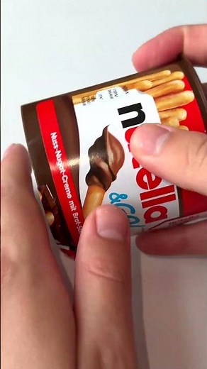 Nutella &Go! Chocolate Bucket | Satisfying