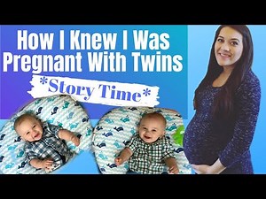 HOW I KNEW I WAS PREGNANT WITH TWINS *STORY TIME* | TWIN PREGNANCY SYMPTOMS AND SIGNS