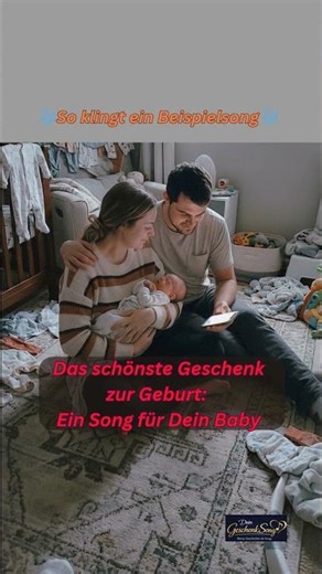 👶Willkommen im Leben ✨ – Dein persönliches Songgeschenk zur Geburt 🎶🎁
