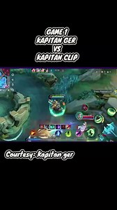 Kapitan Ger vs Kapitan Clip — Mobile Legends Match Highlights