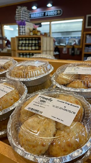 Introducing our newest menu item, our Cheddar Drop Biscuits! These biscuits are an awesome variation of traditional biscuits, infused with the rich & savory flavor of cheddar cheese. They are renowned for their light & fluffy texture, achieved through a simple “drop” method of spooning the dough onto a baking sheet. The combination of buttery biscuit dough and sharp, tangy notes of cheddar creates a delicious treat you can enjoy as a side dish or on its own. Grow, Eat, Shop, Cheddar Drop Biscuit