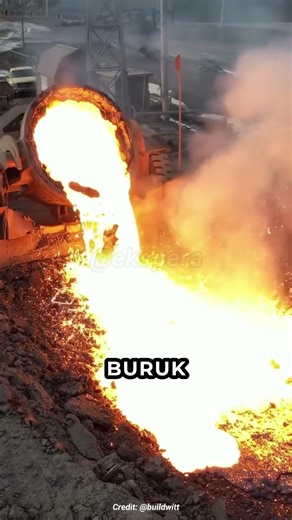 Not Lava! This Is Actually 1500°C Molten Metal Waste 🔥