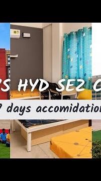 Infosys Hyderabad Sez Pocharam Campus | 7 days Accommodation in Ecc | 2023 | Mysuru to Hyderabad