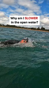 Feeling slower in open water? Let’s break down why! Get the same wetsuit in the video! @greatoceanwetsuits 20% off with 'EFFORTLESS20' and FREE worldwide shipping. #triathlete #openwater #openwaterswimming #swimmingcoach #swimmersproblems | Effortless Swimming