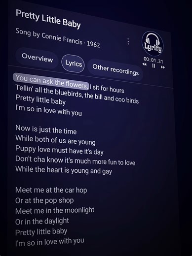 Pretty Little Baby Lyrics | Lyrify