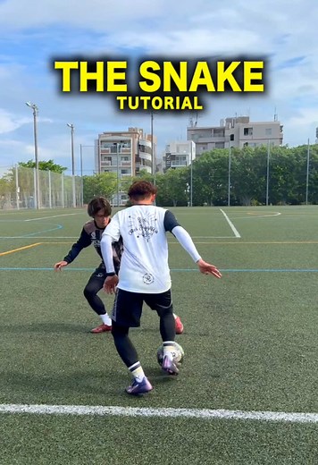 Master Football Skills with the Snake Technique