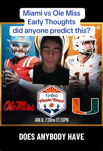 Miami vs Ole Miss: College Football Playoff Insights